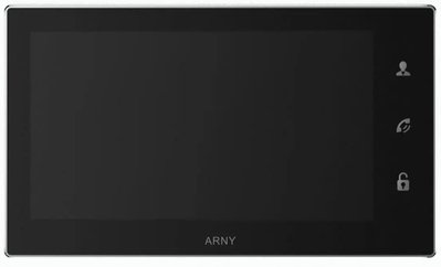 Видеодомофон 10" Arny AVD-1040 (2Mpx) PiP black IPS с детектором движения и записью видео 270361 фото