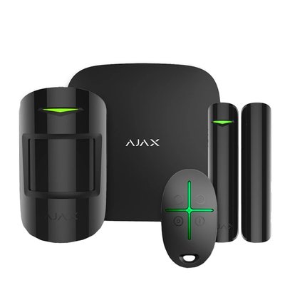 Ajax StarterKit 2 (8EU) black Комплект охоронної сигналізації 25458 фото
