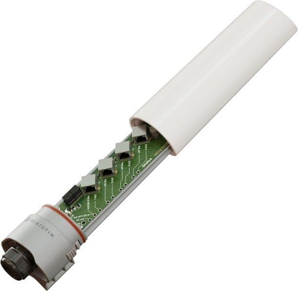 MikroTik GPeRx4 (GPER14i) гигабитный пассивный Ethernet репитер и PoE-сплиттер 99-00024893 фото