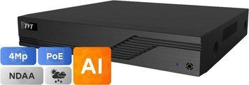 Комплект IP-видеонагляду на 4 камери TVT IP-Video Kit 4x4Mp (T/B) PoE: 2 купольни 4Mp видеокамери + 2 цилиндрични 4Mp видеокамери + 4-канальний 6Mp видеореестратор 77-00327-77-00323-1 фото
