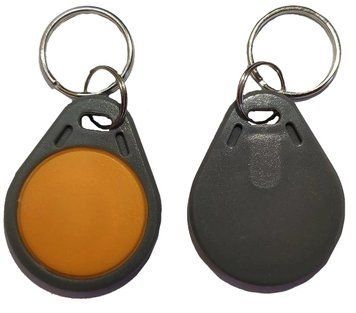 KEYFOB EM Grey/Yellow RFID брелок 10000000407 фото