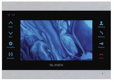 SL-07IPHD (silver/black) Відеодомофон 7" Slinex 25728 фото