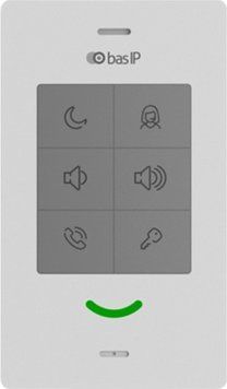 IP-аудіодомофон Bas-IP SP-03F white з Wi-Fi 301344 фото