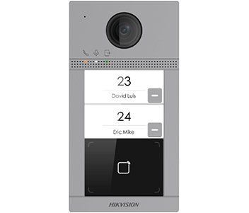 DS-KV8213-WME1(B) 2 Мп IP вызывная панель на 2 абонента c ИК подсветкой и Wi-Fi 99-00004406 фото