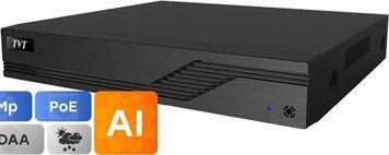 Комплект IP-видеонагляду на 4 камери TVT IP-Video Kit 4x4Mp (B) PoE: 4 цилиндрични 4Mp видеокамери + 4-канальний 6Mp видеореестратор 77-00327-77-00324 фото