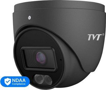 IP-видеокамера 4Mp TVT TD-9544S4-C(D/PE/AW2) Black f=2.8mm, ИЧ+LED-пидсвичування, з микрофоном 77-00331 фото