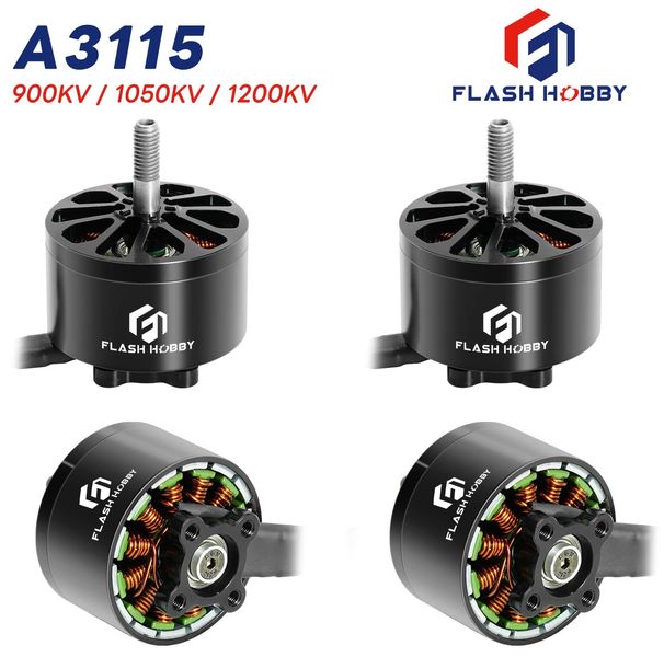 Flash Hobby 3115/900KV Гоночный двигатель FPV 138945 фото
