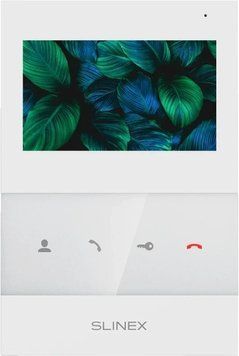 Slinex SQ-04 White + ML-16HR (черный) Комплект відеодомофону 99-00016977 фото