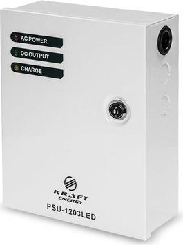 Джерело безперебійного живлення Kraft PSU-1203LED 41-00024 фото