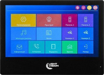 Відеодомофон 10" WiFi Tuya Light Vision SINGAPORE FHD Black 82-00233 фото