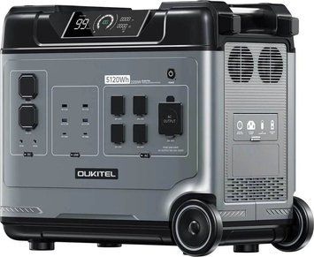 Портативна зарядна станция OUKITEL P5000E 2200W 5120Wh 42-00099 фото