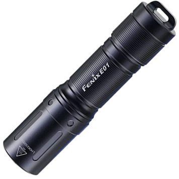 Fenix&nbsp;E01&nbsp;V2.0 чорний ліхтар наключний 99-00009810 фото