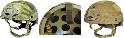 Чехол для шлема комбинированный (ткань+сетка) мультикам, размер L TOR-D 99-00018188 фото