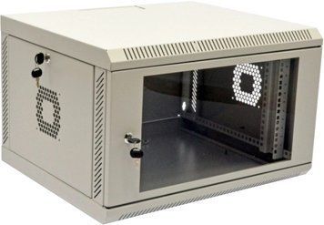 6U, 600х350х373 мм акриловое стекло, серый Шафа 99-00023108 фото