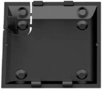 Smartbracket Ajax MotionProtect черная Крепежная панель 99-00016280 фото
