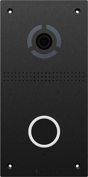 IP панель виклику Bas-IP AV-05FD black з безконтактною кнопокою виклику 198441 фото