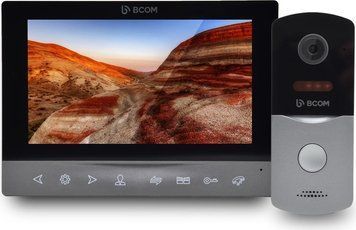 Комплект видеодомофона BCOM BD-790FHD/T Kit: видеодомофон 7 с поддержкой Tuya Smart и видеопанель. 301385 фото