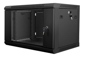 WMNC-6U-FLAT- BLACK Hypernet 6U 600x450 Шафа коммутаційна настінна 6U 600x450 99-00008323 фото