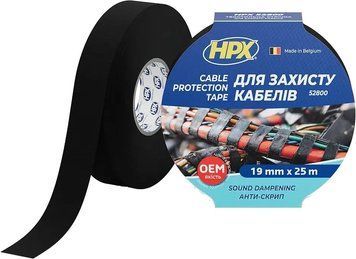 HPX TP1910 19мм х 25м Стрічка для жгутування та захисту кабелів 99-00023224 фото