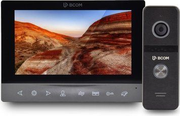 Комплект відеодомофону BCOM BD-791FHD/T Kit: відеодомофон 7 з підтримкою Tuya Smart і відеопанель 301386 фото