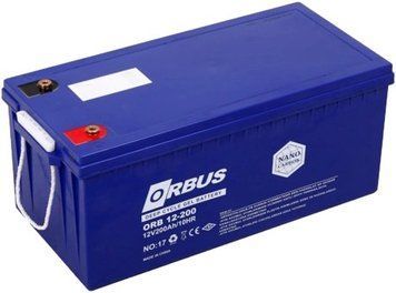 ORBUS CG12200 200A&bull;ч 12В гелевая Свинцево-кислотна акумуляторна батарея 99-00015958 фото