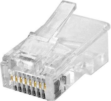 Tyco RJ-45 8P8C UTP Cat-5 (TCRJ45-UTP) Конектор (100 шт/уп.) Q100, Box 99-00016281 фото