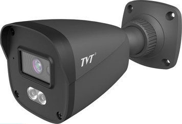 IP-відеокамера 4Mp TVT TD-9441S4L-C(D/PE/AW1) Black f=2.8mm, ІЧ+LED-підсвічування, з мікрофоном 77-00438 фото