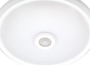 Светильник светодиодный потолочный с датчиком движения e.sensor.LED.77.12.4000 (белый), 12 Вт, 4000К, 360&deg;, IP20. 302797 фото