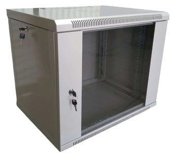 WMNC-9U-FLAT Hypernet Шафа коммутаційна настінна 9U 600x450 розбірна 99-00008324 фото